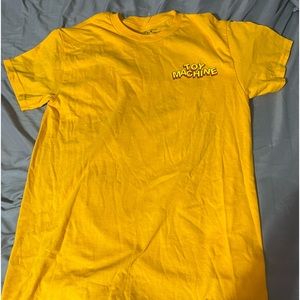 Pacsun yellow toy machine graphic T-shirt
